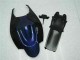 06-07 Schwarz Blau GSXR 600/750 Motorrad Vollverkleidung