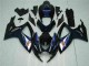 06-07 Schwarz Blau GSXR 600/750 Motorrad Vollverkleidung