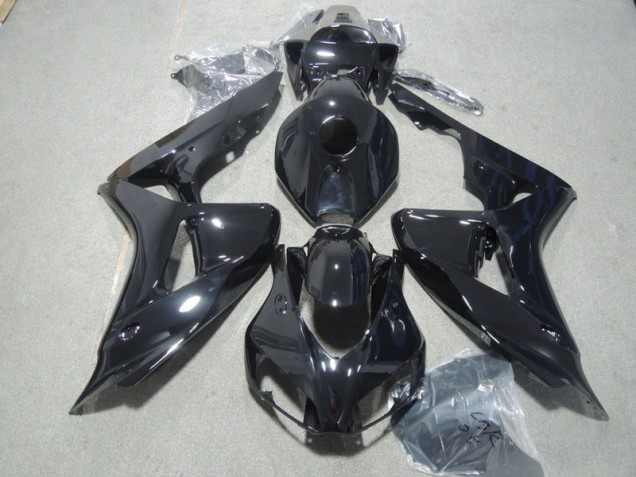 06-07 Schwarz CBR1000RR Motorrad Verkleidungen