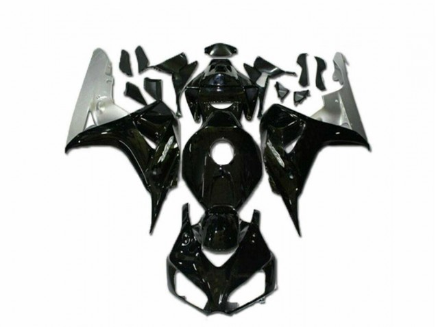 06-07 Schwarz CBR1000RR Motorrad Vollverkleidung