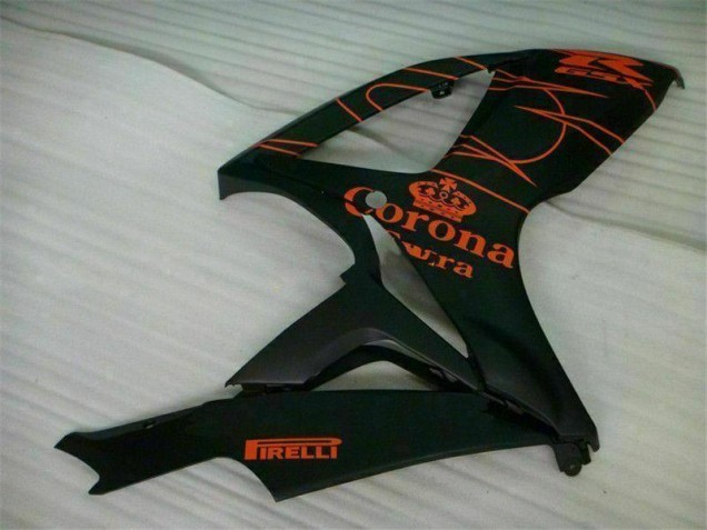 06-07 Schwarz GSXR 600/750 Motorrad Verkleidung Komplett Sets