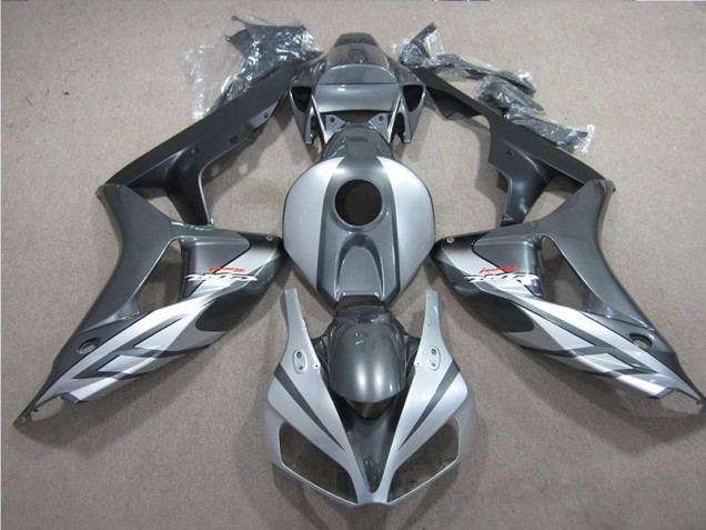 06-07 Schwarz Grau Fireblade CBR1000RR Motorrad Verkleidung