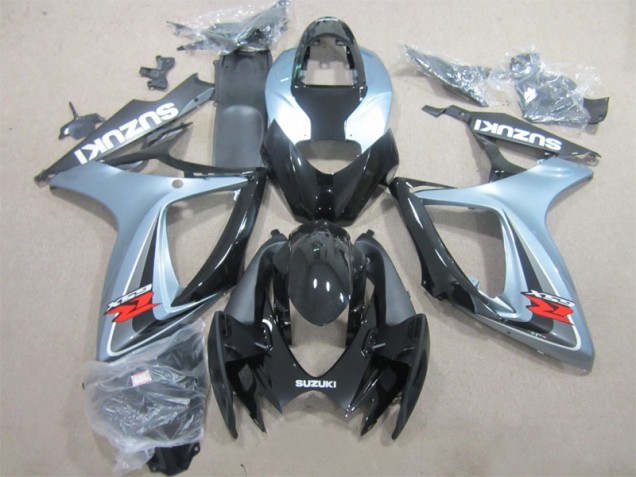 06-07 Schwarz Grau GSXR 600 Motorrad Verkleidung