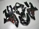 06-07 Schwarz Grau Rot ZX10R Motorrad Verkleidung