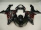 06-07 Schwarz Grau Rot ZX10R Motorrad Verkleidung