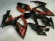06-07 Schwarz Rot GSXR 600/750 Motorrad Verkleidung