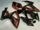 06-07 Schwarz Rot GSXR 600/750 Motorrad Vollverkleidung 06-07 Schwarz Rot GSXR 600/750 Motorrad Vollverkleidung