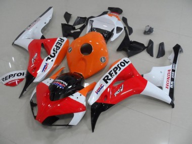 06-07 Schwarz Rot Weiß Repsol CBR1000RR Motorrad Verkleidung