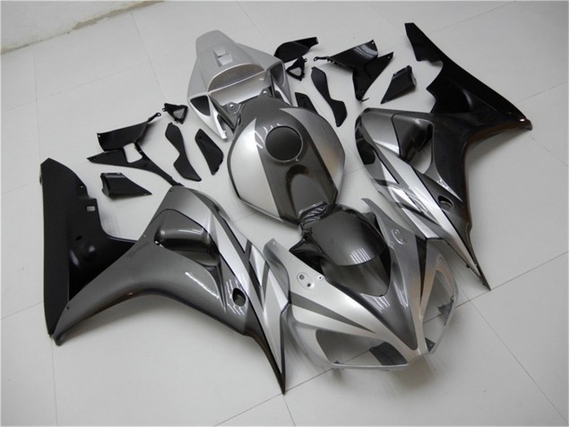 06-07 Schwarz Silber Grau CBR1000RR Motorrad Verkleidung 06-07 Schwarz Silber Grau CBR1000RR Motorrad Verkleidung