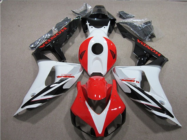 06-07 Schwarz Weiß Rot Fireblade CBR1000RR Motorrad Verkleidung 06-07 Schwarz Weiß Rot Fireblade CBR1000RR Motorrad Verkleidung