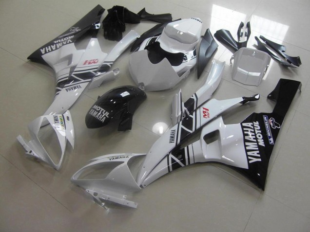 06-07 Schwarz Weiß YZF R6 Motorrad Verkleidungen