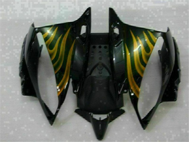 06-07 Schwarz YZF R6 Motorrad Verkleidung