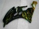 06-07 Schwarz YZF R6 Motorrad Verkleidung