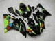 06-07 Schwarz YZF R6 Motorrad Vollverkleidung