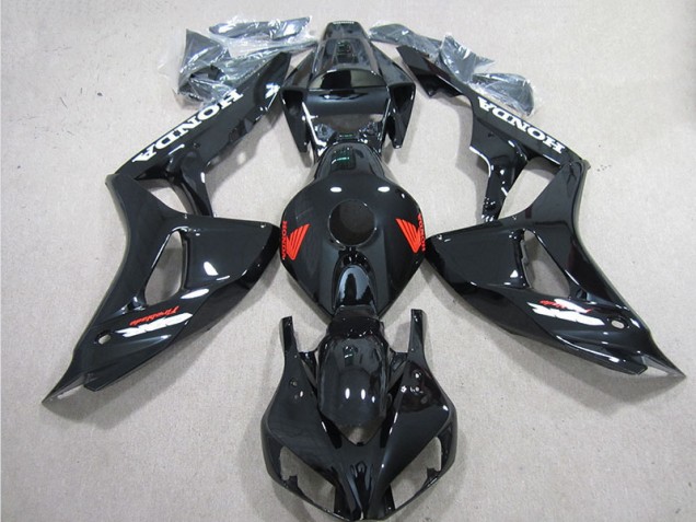 06-07 Schwarz roter Fireblade Aufkleber CBR1000RR Motorrad Verkleidung