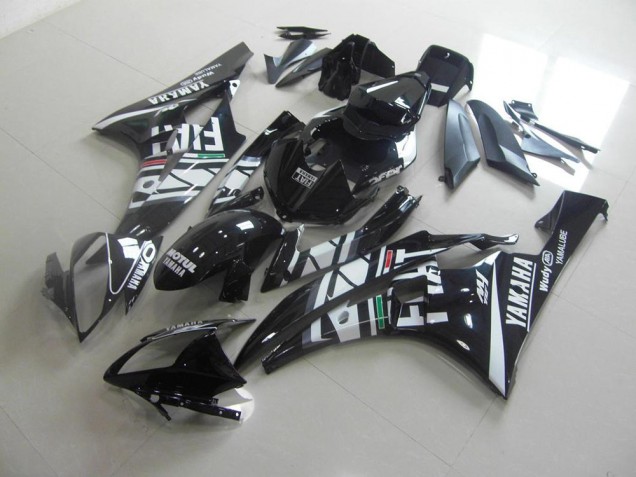 06-07 Schwarzer Fiat YZF R6 Motorrad Verkleidung