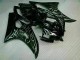 06-07 Silber Flamme Schwarz YZF R6 Motorrad Verkleidung