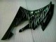 06-07 Silber Flamme Schwarz YZF R6 Motorrad Verkleidung