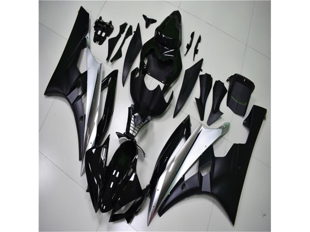 06-07 Silber Schwarz YZF R6 Motorrad Verkleidungen