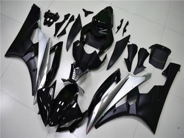 06-07 Silber Schwarz YZF R6 Motorrad Verkleidungen