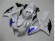 06-07 Weiß Blau GSXR 600/750 Motorrad Verkleidungen 06-07 Weiß Blau GSXR 600/750 Motorrad Verkleidungen