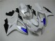 06-07 Weiß Blau GSXR 600/750 Motorrad Verkleidungen 06-07 Weiß Blau GSXR 600/750 Motorrad Verkleidungen