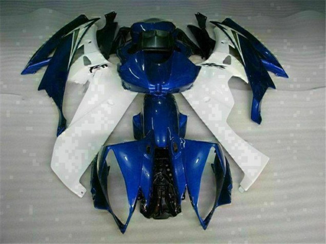 06-07 Weiß Blau YZF R6 Motorrad Vollverkleidung