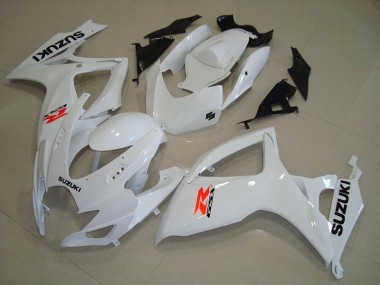 06-07 Weiß GSXR 750 Motorrad Verkleidung