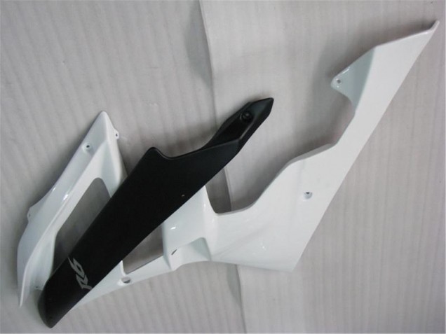 06-07 Weiß Schwarz YZF R6 Motorrad Verkleidung