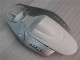 06-07 Weiß Silber GSXR 600/750 Motorrad Verkleidungen