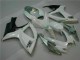 06-07 Weiß Silber GSXR 600/750 Motorrad Vollverkleidung