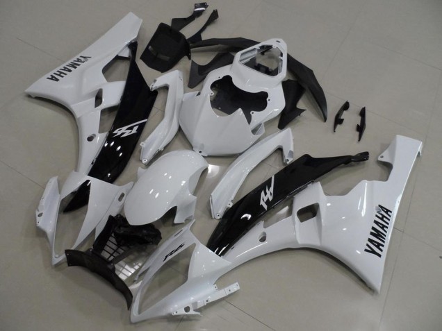 06-07 Weiß Und Schwarz YZF R6 Motorrad Verkleidung 06-07 Weiß Und Schwarz YZF R6 Motorrad Verkleidung