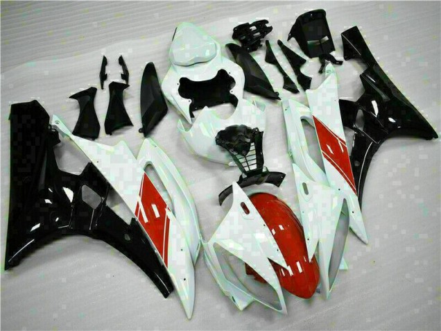 06-07 Weiß YZF R6 Motorrad Verkleidungen 06-07 Weiß YZF R6 Motorrad Verkleidungen