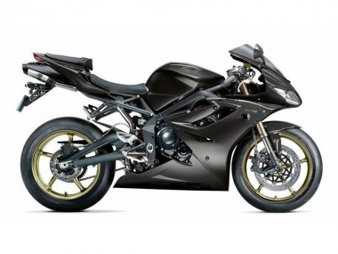06-08 Matt Schwarz Daytona 675 Triple Motorrad Verkleidung