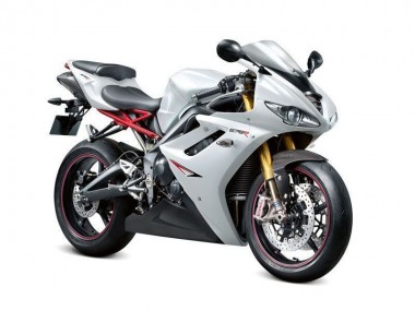 06-08 Weiß Schwarz Daytona 675 Triple Motorrad Verkleidung