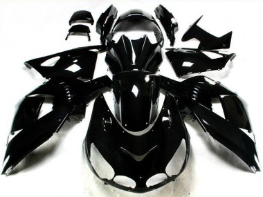 06-11 Glänzend Schwarz ZX14R ZZR1400 Motorrad Verkleidung