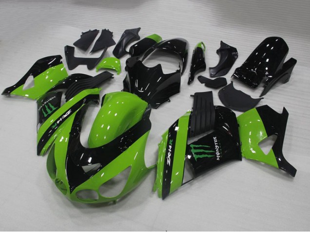 06-11 Grünes Monster ZX14R ZZR1400 Motorrad Verkleidung 06-11 Grünes Monster ZX14R ZZR1400 Motorrad Verkleidung