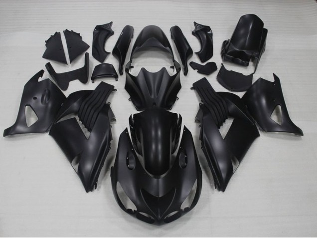 06-11 Matt Schwarz ZX14R ZZR1400 Motorrad Verkleidungen 06-11 Matt Schwarz ZX14R ZZR1400 Motorrad Verkleidungen
