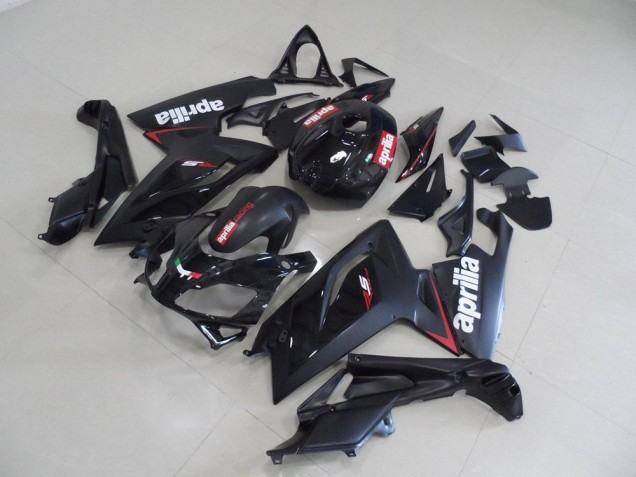 06-11 Schwarz Rot Streifen RS125 Motorrad Verkleidung 06-11 Schwarz Rot Streifen RS125 Motorrad Verkleidung