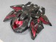 06-11 Schwarz Rot ZX14R ZZR1400 Motorrad Verkleidungen 06-11 Schwarz Rot ZX14R ZZR1400 Motorrad Verkleidungen