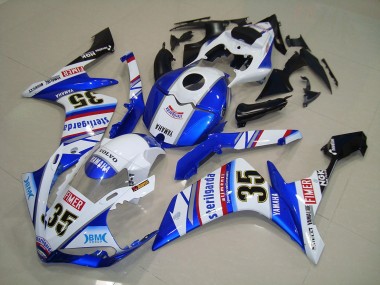 07-08 Blau Aufkleber YZF R1 Motorrad Verkleidung