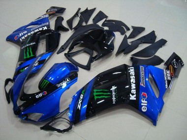 07-08 Blau Monster ZX6R Motorrad Verkleidung