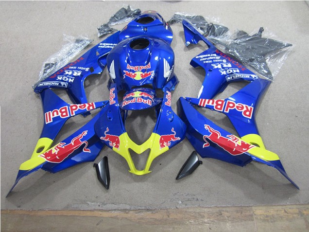 07-08 Blau Rot Bull CBR600RR Motorrad Verkleidung 07-08 Blau Rot Bull CBR600RR Motorrad Verkleidung