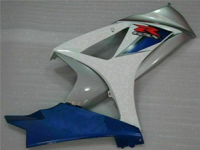 07-08 Blau Weiß GSXR 1000 Motorrad Vollverkleidung & Plastik