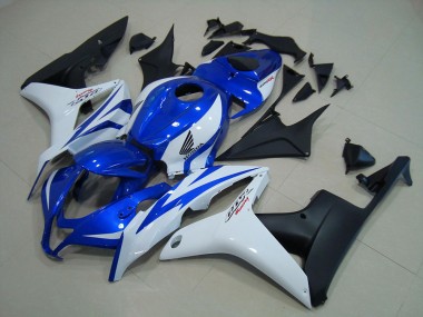 07-08 Blau Weiß Matt Schwarz CBR600RR Motorrad Verkleidung