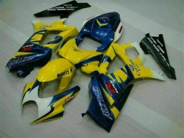 07-08 Gelb GSXR 1000 Motorrad Verkleidung