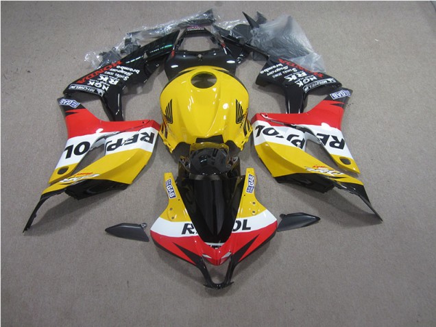 07-08 Gelb Rot Schwarz Repsol CBR600RR Motorrad Verkleidung 07-08 Gelb Rot Schwarz Repsol CBR600RR Motorrad Verkleidung