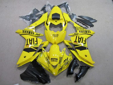 07-08 Gelb Schwarz Motul Fiat YZF R1 Motorrad Verkleidung