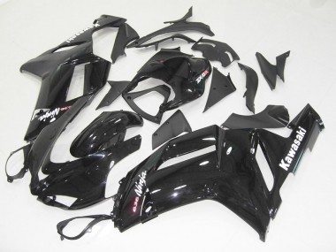 07-08 Glänzend Schwarz ZX6R Motorrad Verkleidung