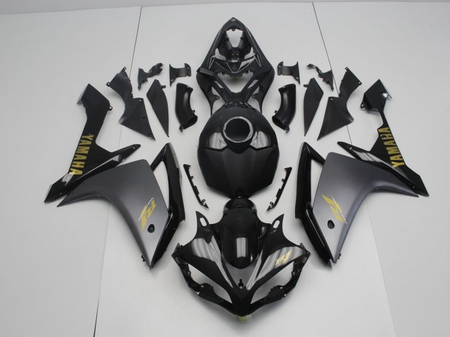 07-08 Grau Schwarz YZF R1 Motorrad Verkleidung 07-08 Grau Schwarz YZF R1 Motorrad Verkleidung